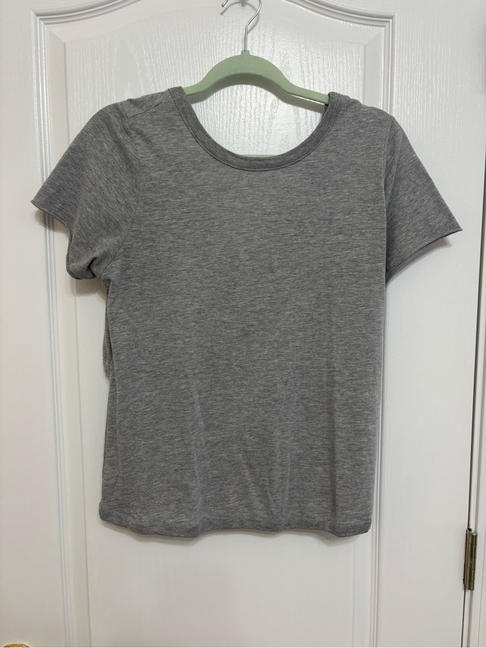 CHASER Cross Back Grey T Shirt